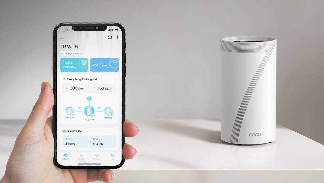 TP-Link Deco BE75搭載TP-Link HomeShield – 提供全面的網路保護、強大的家長監控和即時IoT安全。